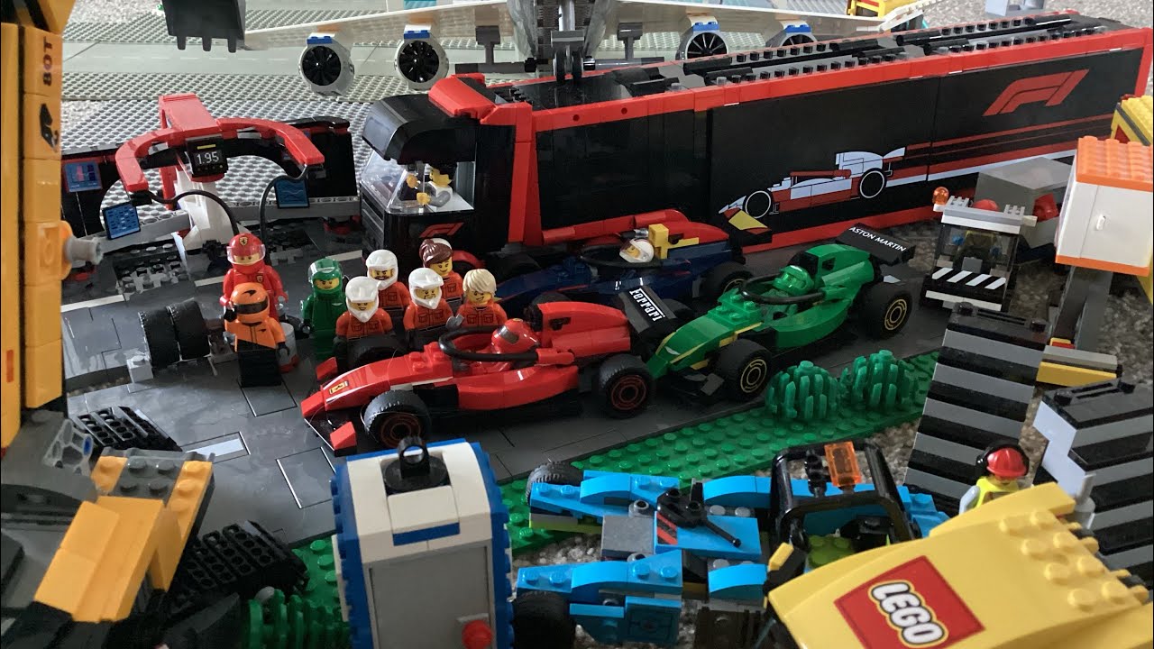 One day in Lego City - Lego Stop Motion