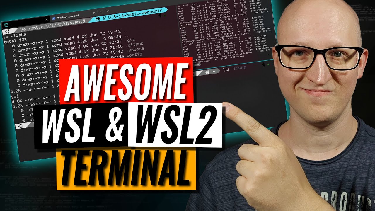 Make your WSL or WSL2 terminal awesome - with Windows Terminal, zsh, oh-my-zsh and Powerlevel10k
