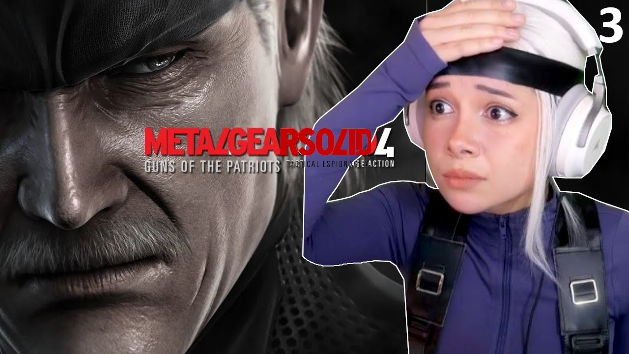 Finishing MGS4 for the First Time | Metal Gear Solid 4: Guns of the Patriots Finale