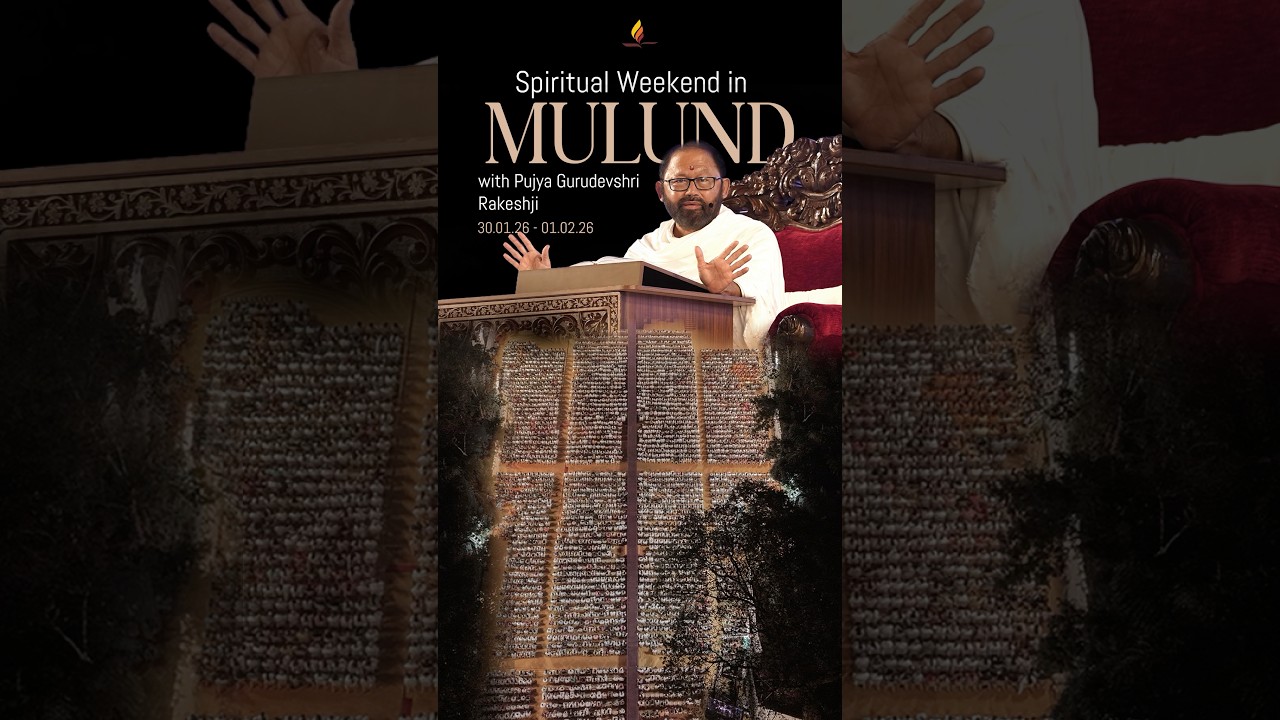 Spiritual Weekend in Mulund with Pujya Gurudevshri Rakeshji | Glimpses