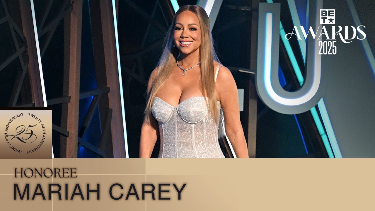 Mariah Carey Receives The Ultimate Icon Crown On The BET Stage | BET Awards '25