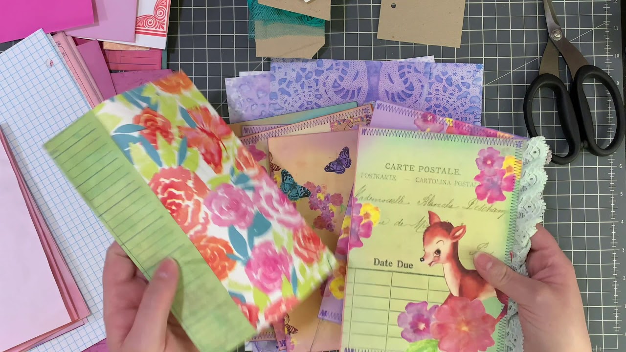 Ribbon-Bound Junk Journal Tutorial - Part 3 (DTP Shabbydabbydoodah)