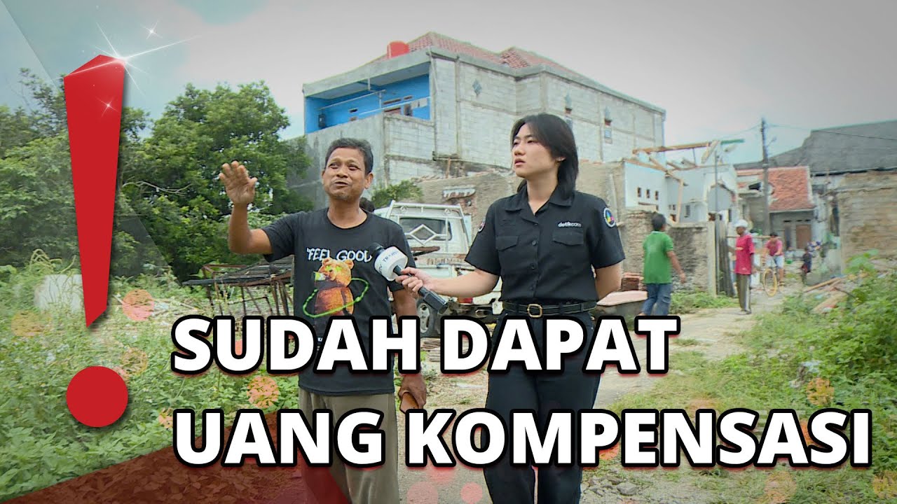 Warga Munjul Bogor Bongkar Rumah Sendiri usai Digusur Jasa Marga
