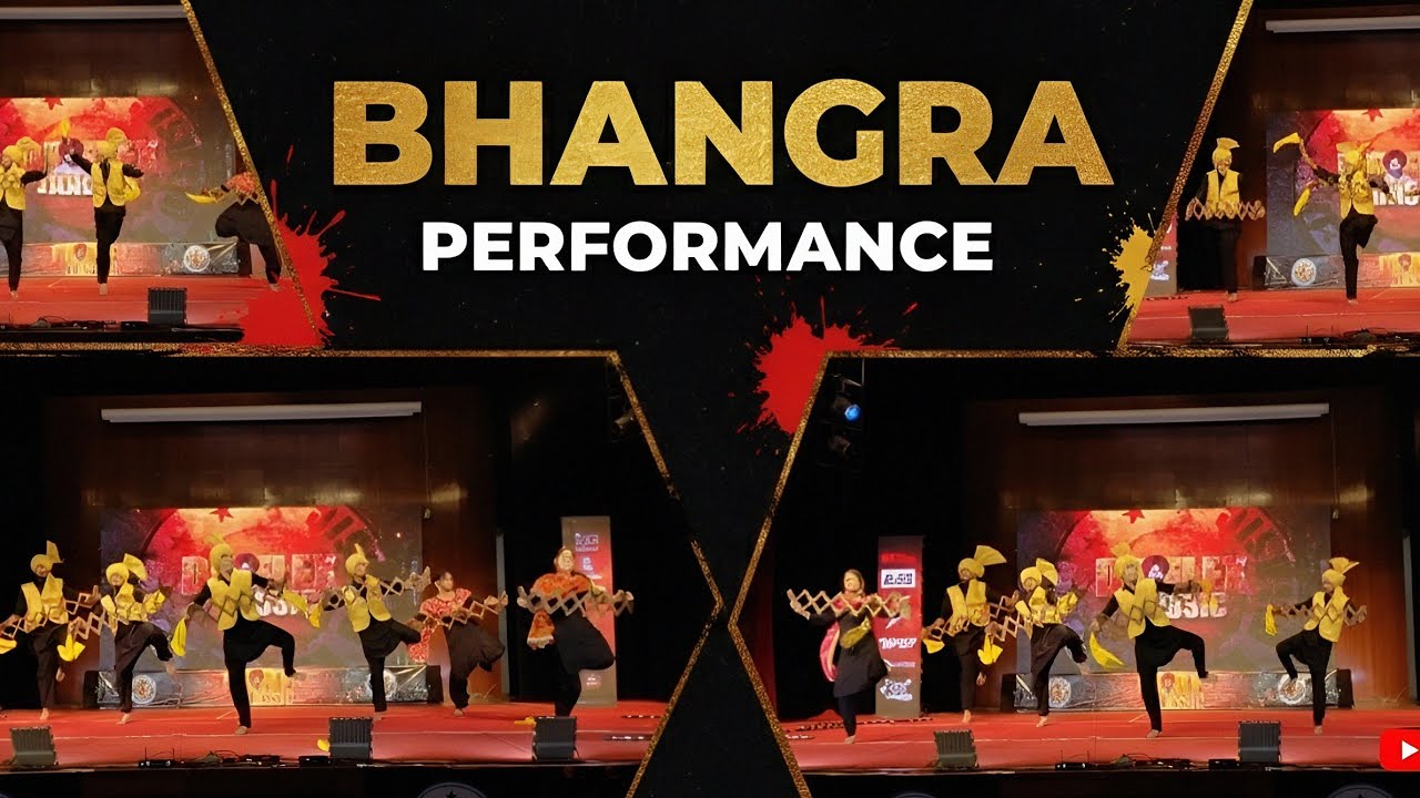 BHANGRA PERFORMANCE BY MY STUDENTS ll AT SD COLLEGE ll 2025