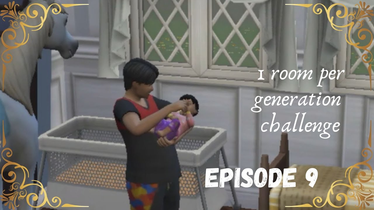 A horse and an infant ! | ONE ROOM PER GENERATION CHALLENGE | E9