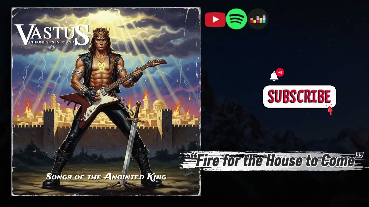 VASTUS  — “Fire for the House to Come” (Glam Metal 80's)