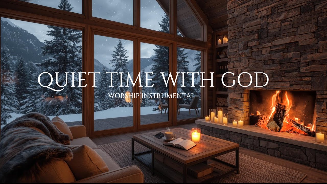 Quiet Time With God: Peaceful Instrumental Worship for Deep Prayer, Sleep & Stress Relief ❄️