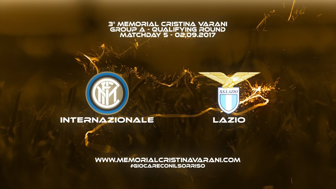 FC Internazionale-SS Lazio 4-1 (3° Memorial Cristina Varani)