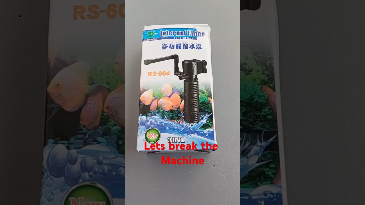 Aquarium power filter unboxing and setup #shorts #powerfilter #diy #tech #techradiance #shortsfeed