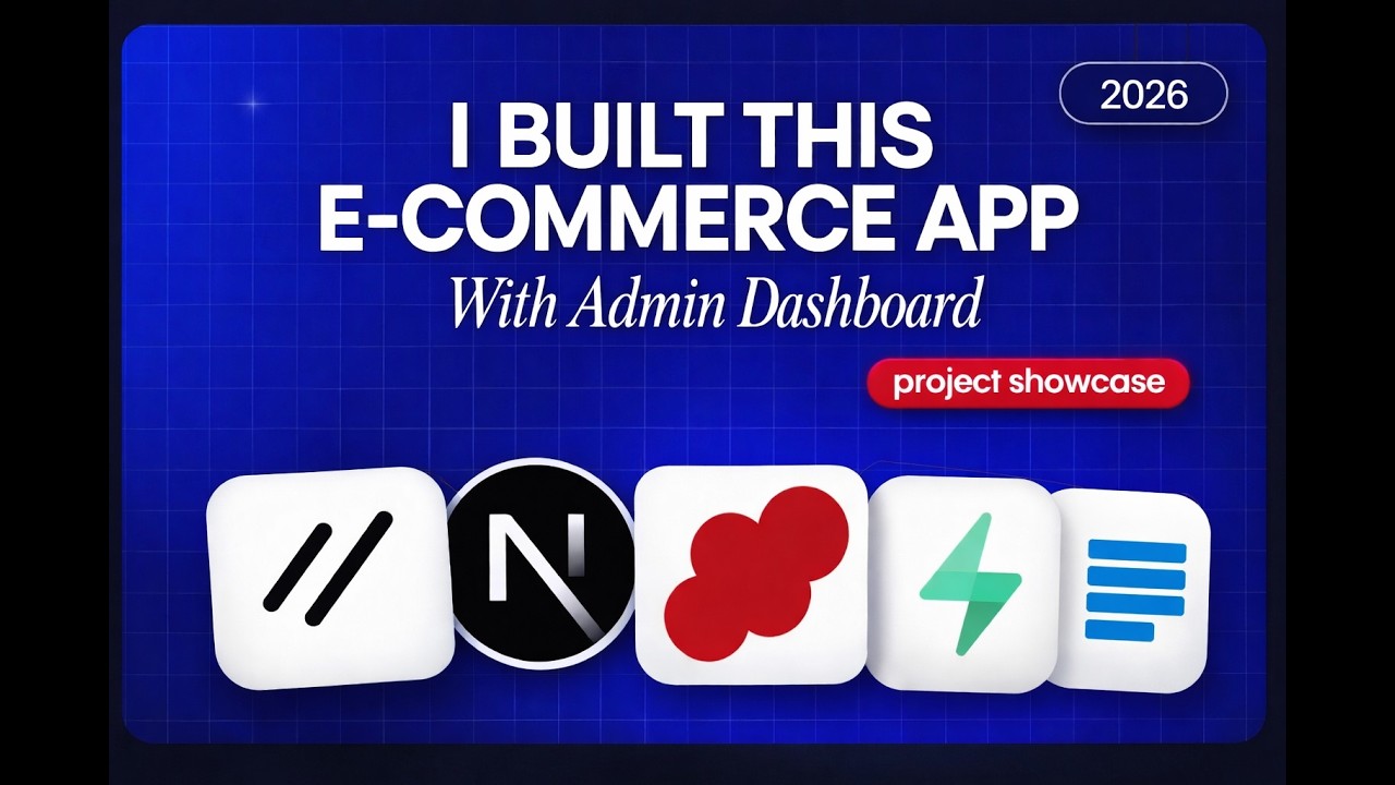 Build a Full-Stack Next.js E-Commerce App with Admin Dashboard, Supabase Auth & Paystack Checkout