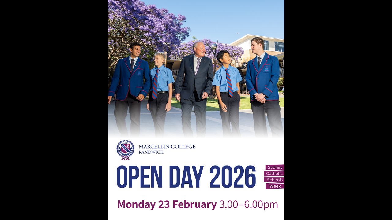 Marcellin College Randwick Open Day 2026