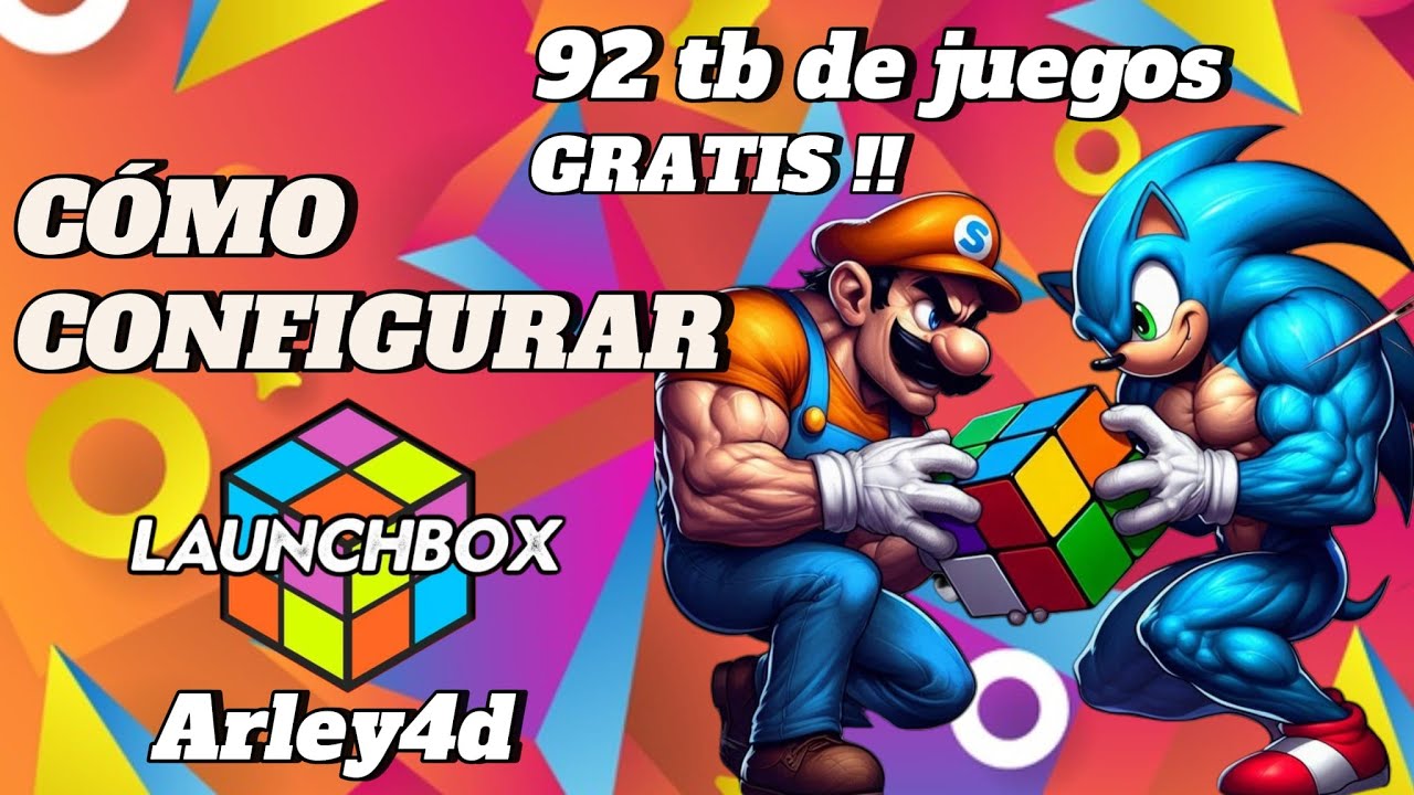 COMO CONFIGURAR LaunchBox con 92 tb de juegos de Arley4d