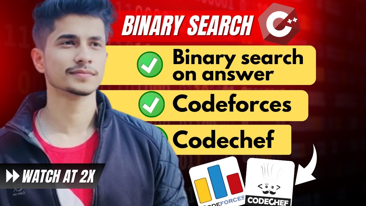 Binary search | All you need to know | ACD course on CP
