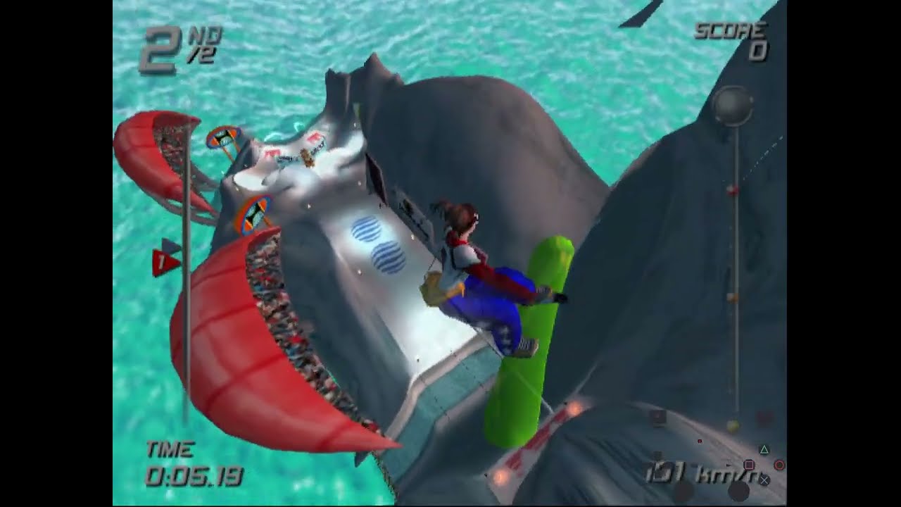 SSX (2000) - Aloha Ice Jam Race - 1:20.41