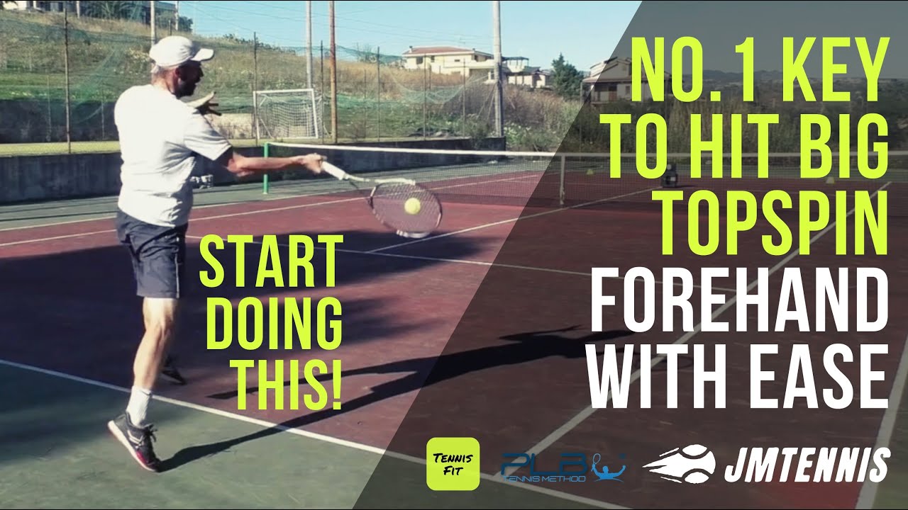 No.1 Key to Hit Massive Topspin Forehand with Ease I JM Tennis - Online Tennis Training Programs