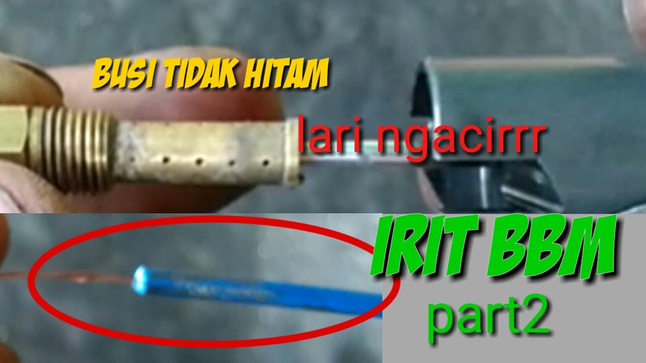 Cara supaya BBM irit dan cara setel karburator part2