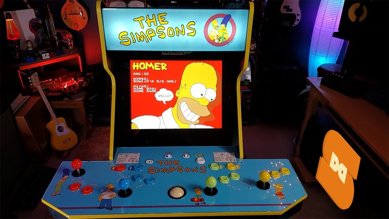Arcade1Up's BEST ARCADE YET? A Simpsons Arcade Review