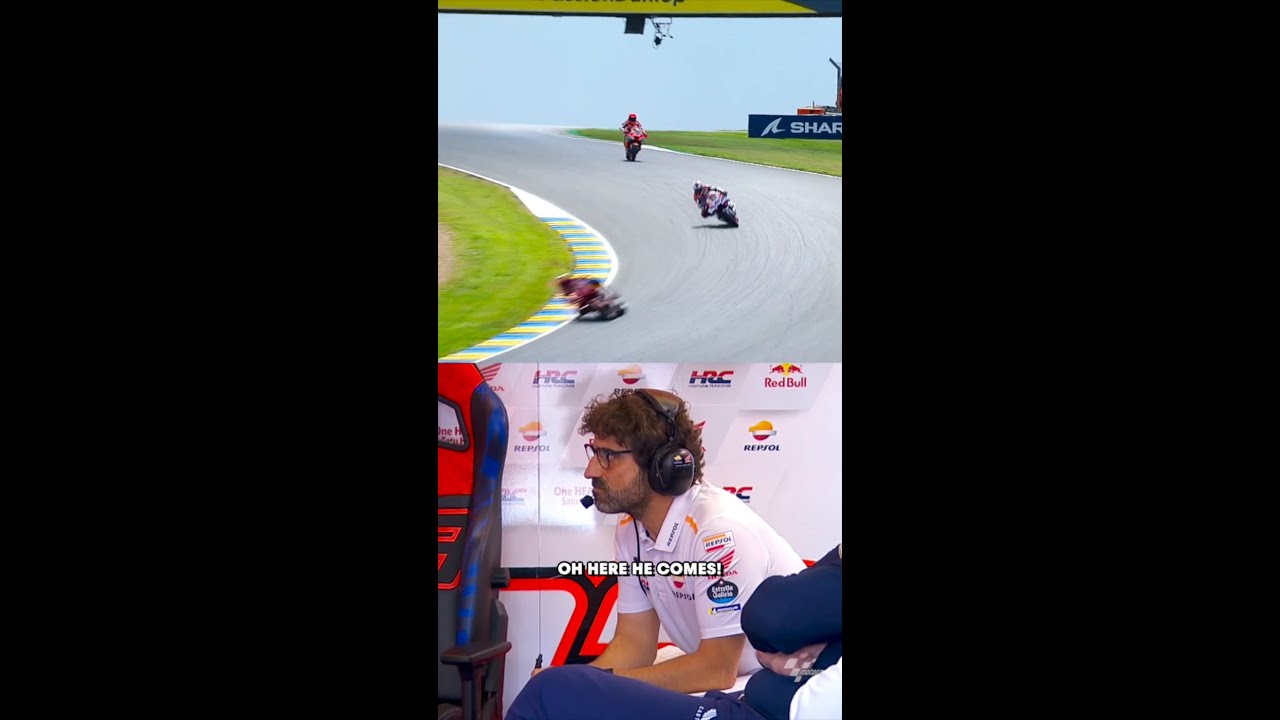How to give your technician a heart attack 😱 #motogp