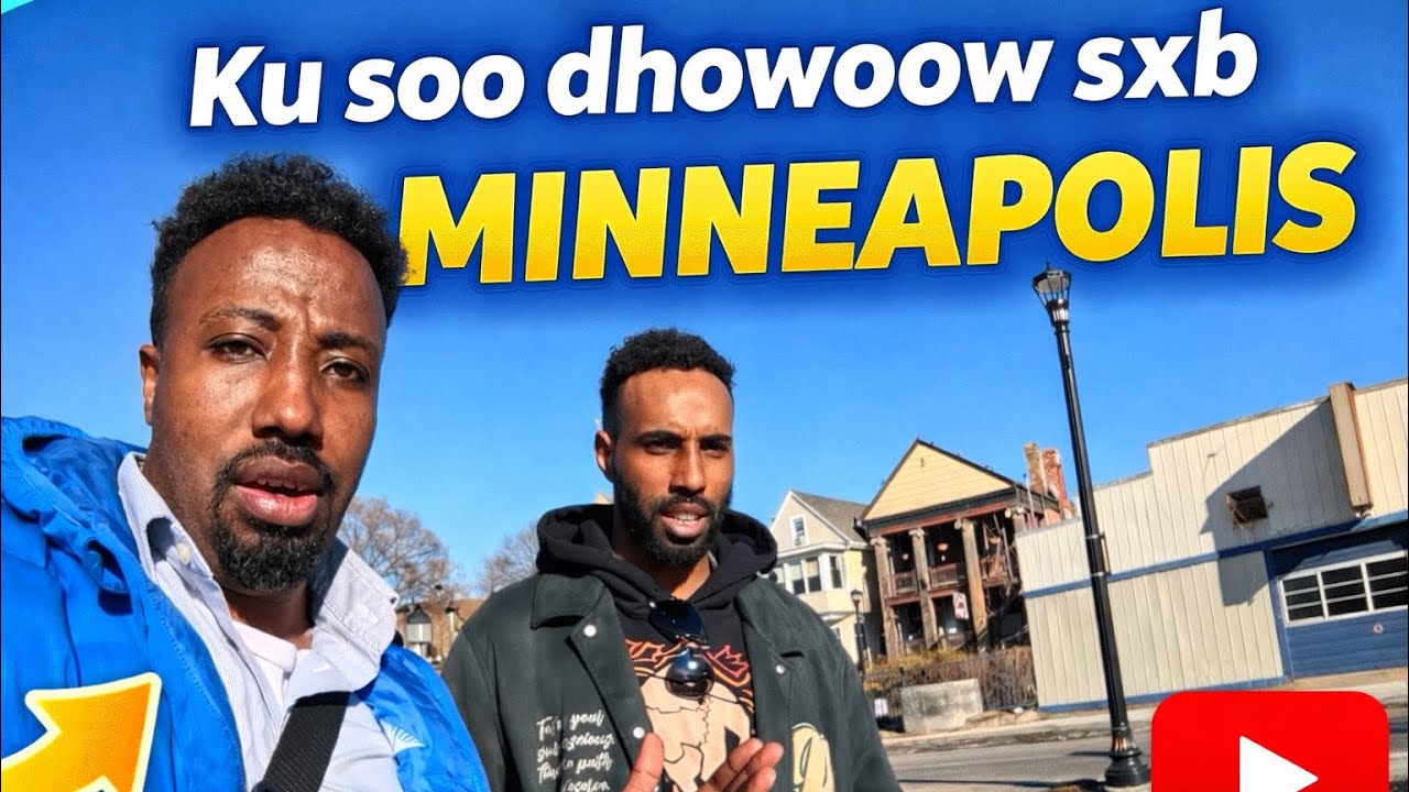 SAAXIIBKAY SHAKUUR252vlogs Oo aan ku soo dhoweeyey Minneapolis, KAFTAN IYO DALXIIS MUUQAAL XIISO LEH