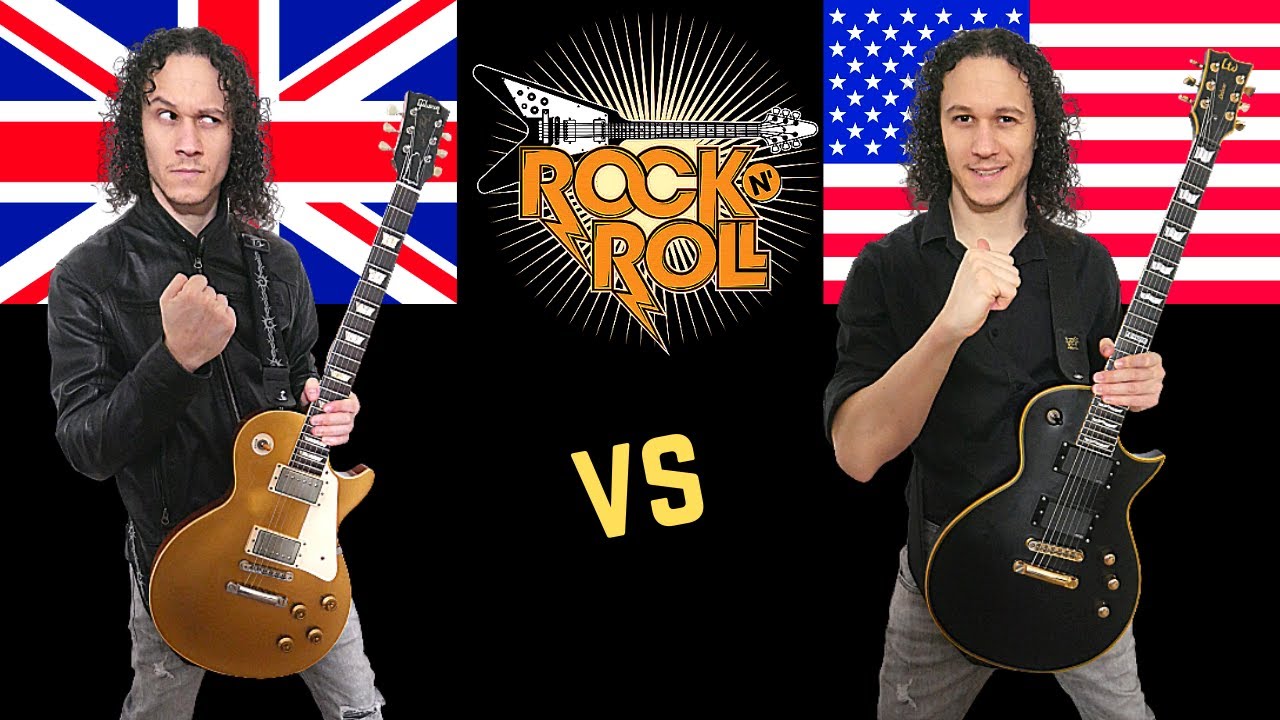 BRITISH CLASSIC ROCK vs CLASSIC ROCK USA | UK vs United States (Guitar Riffs Battle)