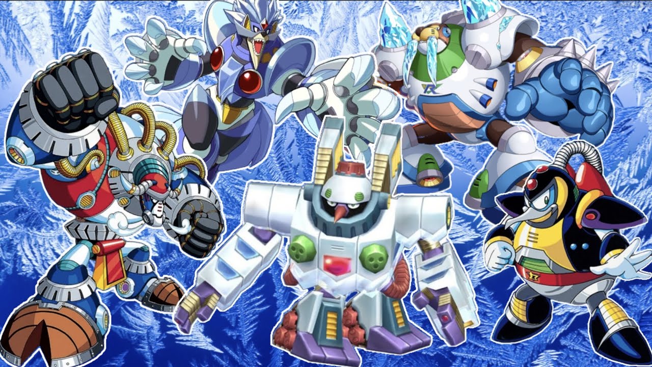 Mega Man X-X8 All Ice-Type Stage Themes