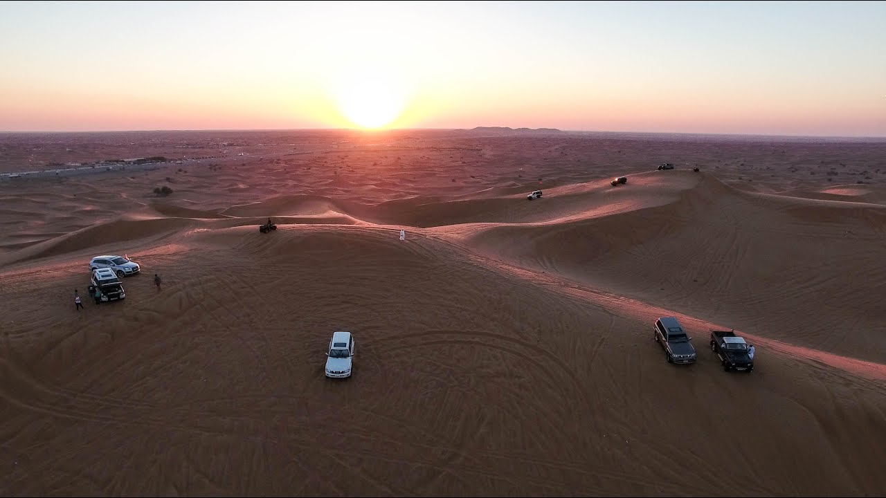 Desert Landscape View in 4K