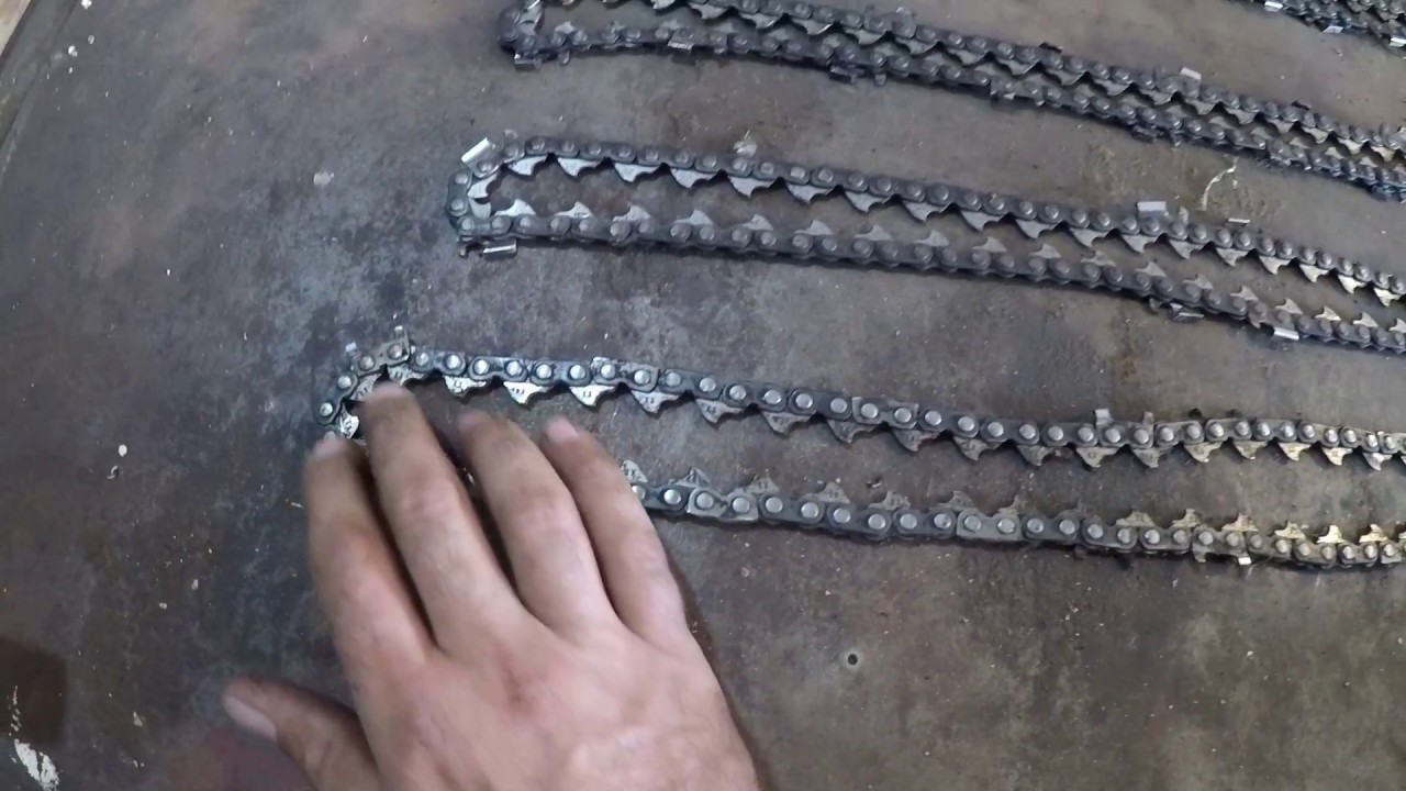 Skip tooth slabbing chain explanation.
