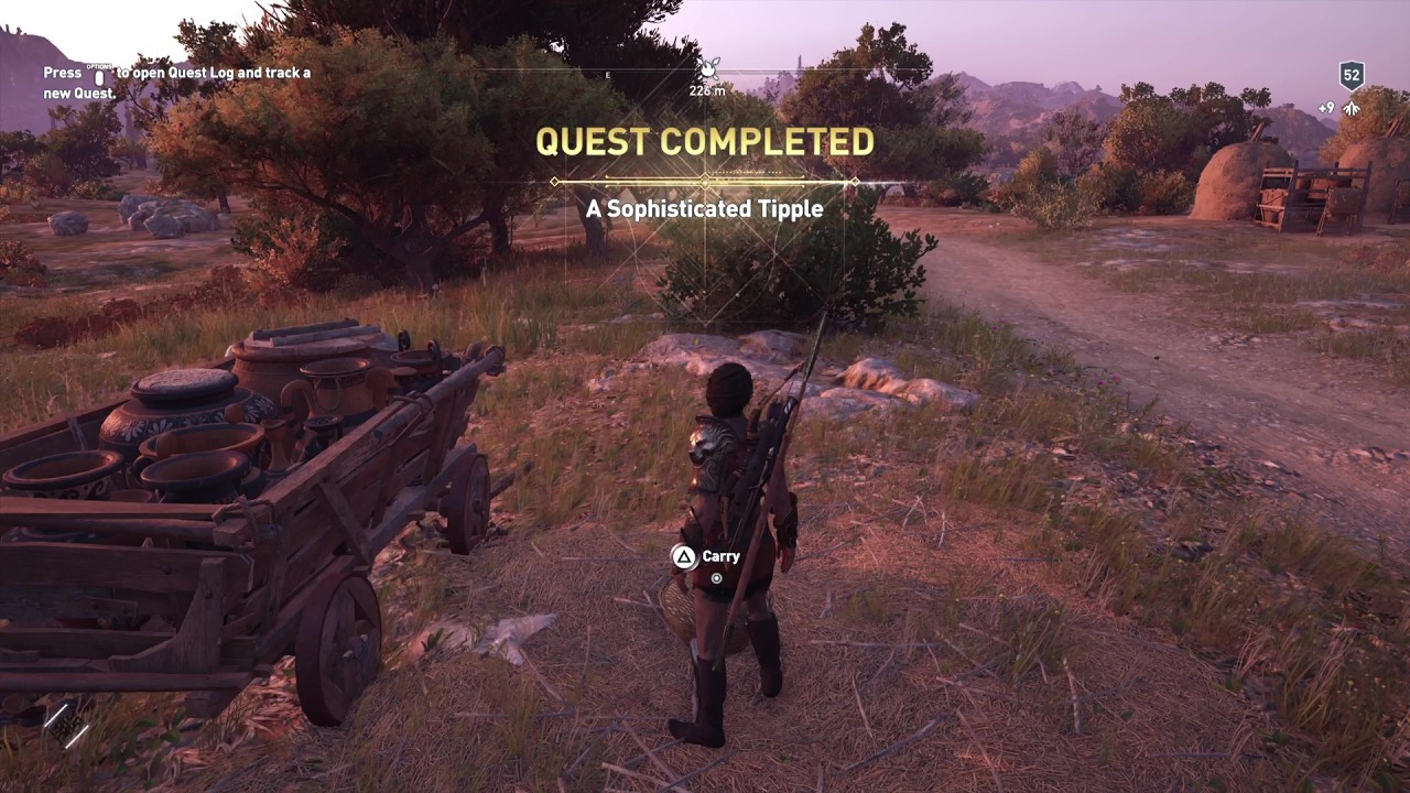 306 AC Odyssey Completar la Quest Setting the Stage A Sophisticated Tipple