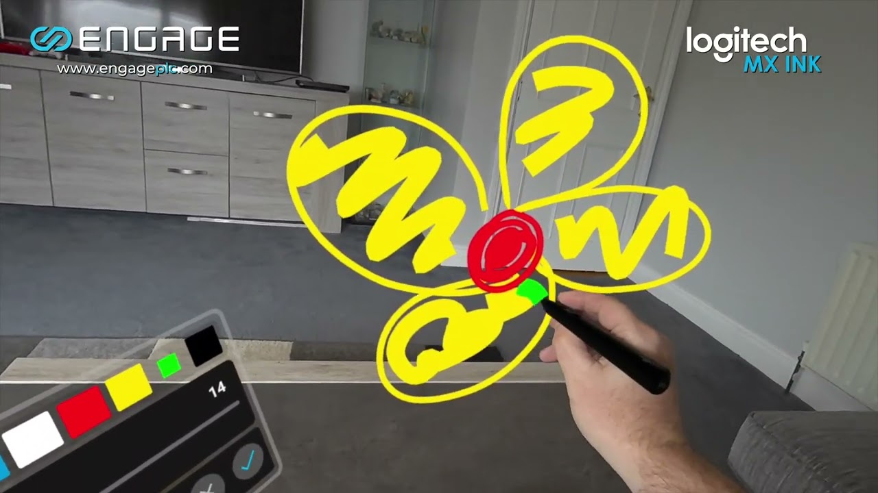 Logitech MX Ink support ENGAGE XR