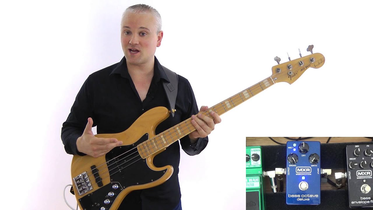 Bass Guitar Tone Effects - Wah Wah, Envelope Filters, Octaves and Bass Synth