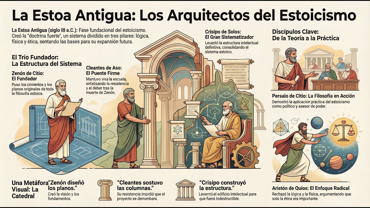 LA ESTOA ANTIGUA: El Origen del Estoicismo (Audiolibro y Guía Maestra), (30 Minutos de Inmersión)
