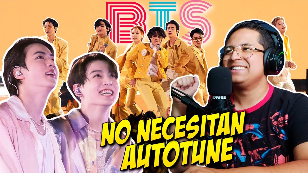 BTS no conoce el AUTOTUNE | Analizando a BTS en Studio VS En Vivo! | Rockero Reacciona a BTS