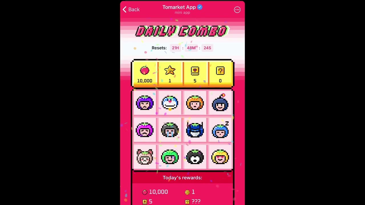 Tomarket Daily Combo | Tomarket App