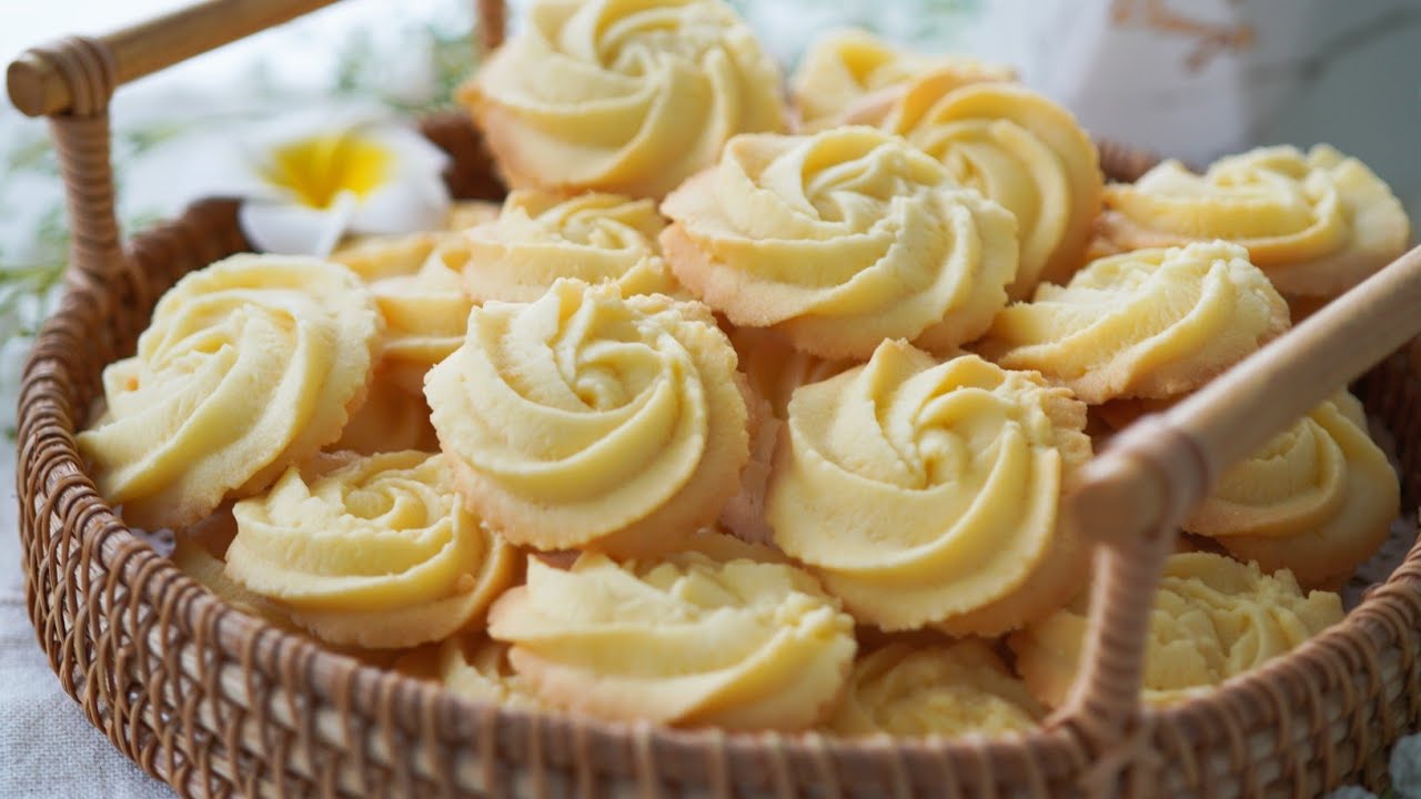 Я делаю лучшее датское печенье с маслом ❤ (Best Danish Butter Cookies)