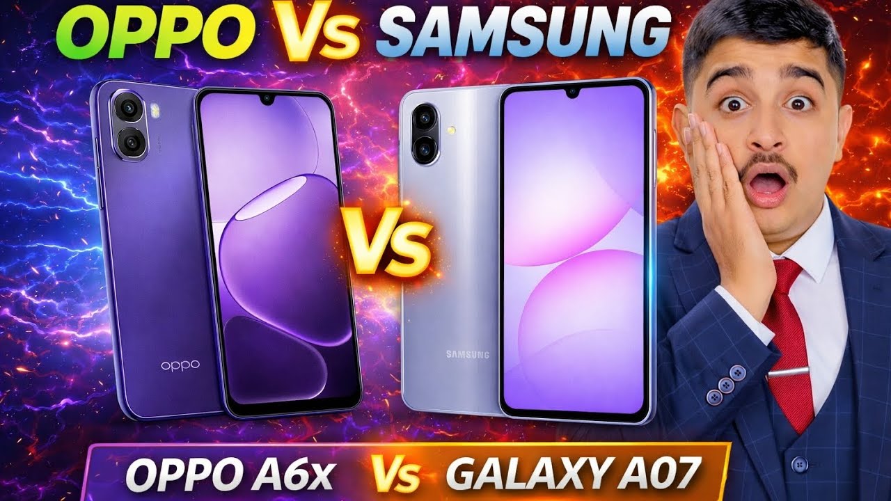 Oppo A6X VS Galaxy A07 – Which One Should You Buy? 🤔