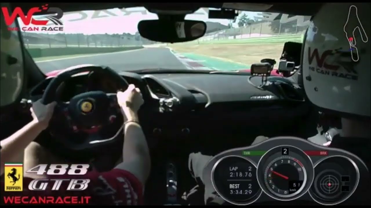 We Can Race - HD FERRARI 488 GTB ON BOARD - Autodromo Nazionale di Vallelunga