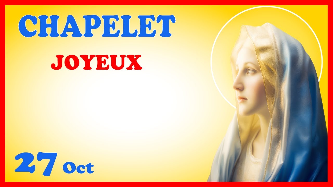 CHAPELET - NDML 🙏 Lundi 27 Octobre
