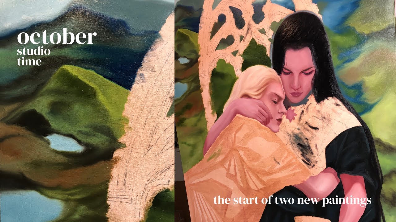 ꕤ october in an artist's home: start two new paintings with me! ꕤ