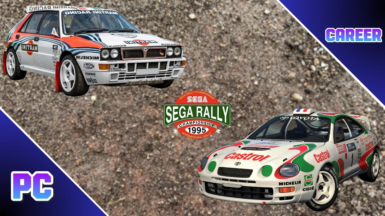 Sega Rally Championship | PC Gameplay | Lancia Delta / Toyota Celica