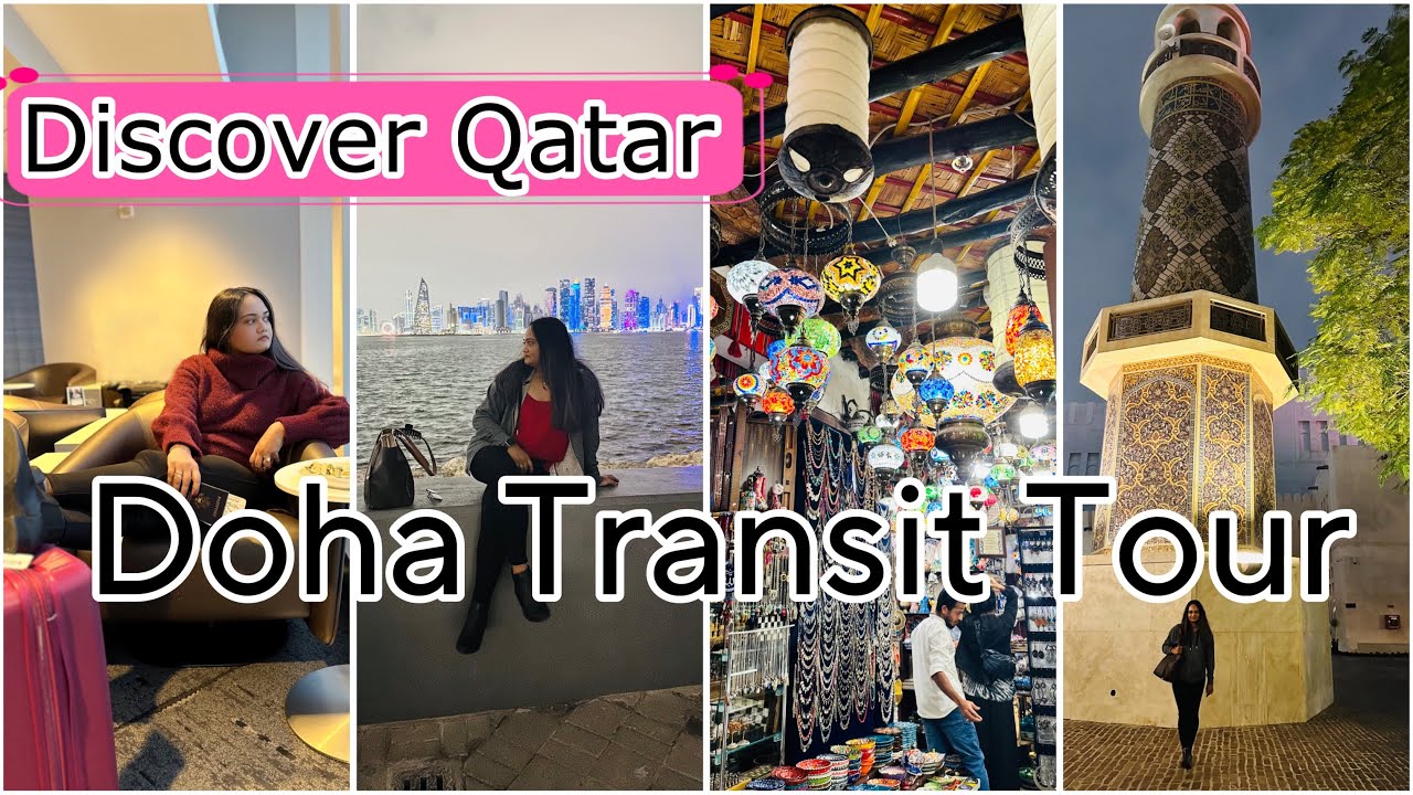 Discover Qatar || Doha, Qatar Transit Tour 2024 || Night Tour Discover Qatar by Qatar Airways