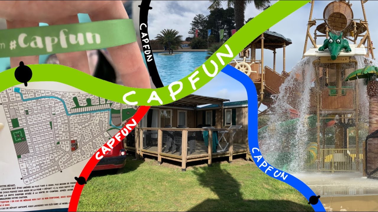 Départ pour une belle semaine au capfun les dauphins bleus part 1