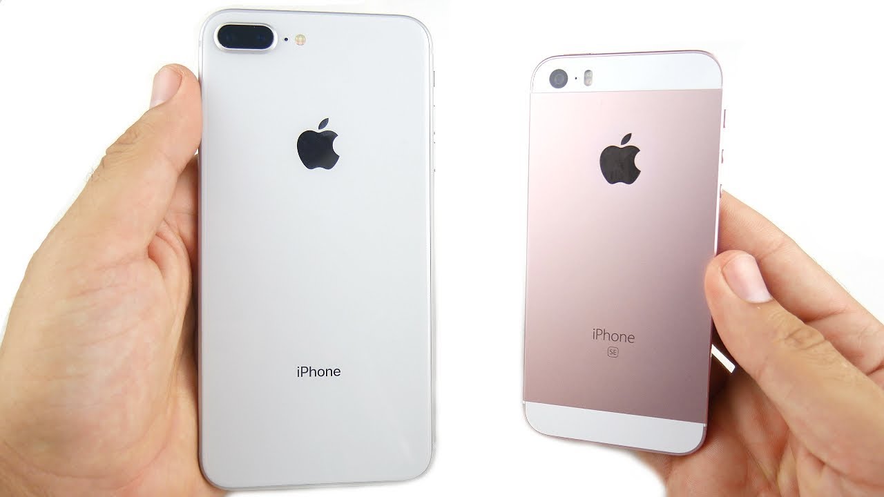 iPhone 8 Plus vs iPhone SE Speed Test!