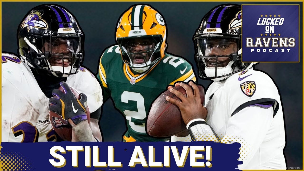 Derrick Henry RUNS WILD on Packers, Baltimore Ravens Tyler Huntley KEEP SEASON ALIVE with HUGE WIN