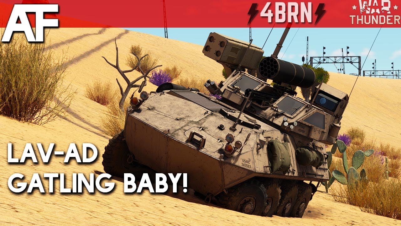 War Thunder - LAV-AD Gatling BABY! | Gameplay Tanky CZ/SK
