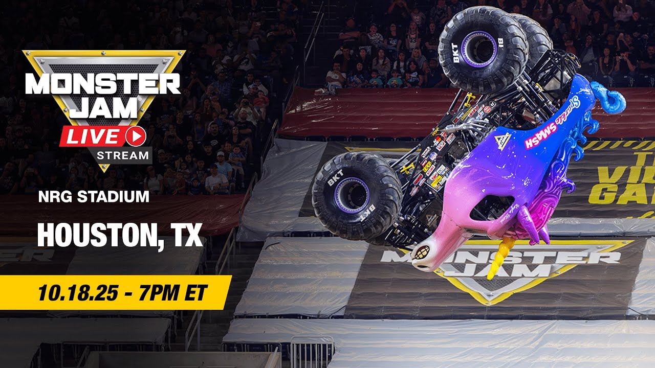 Monster Jam Fall Stadium Series: Houston, TX (Full Event) | Oct 18, 2025