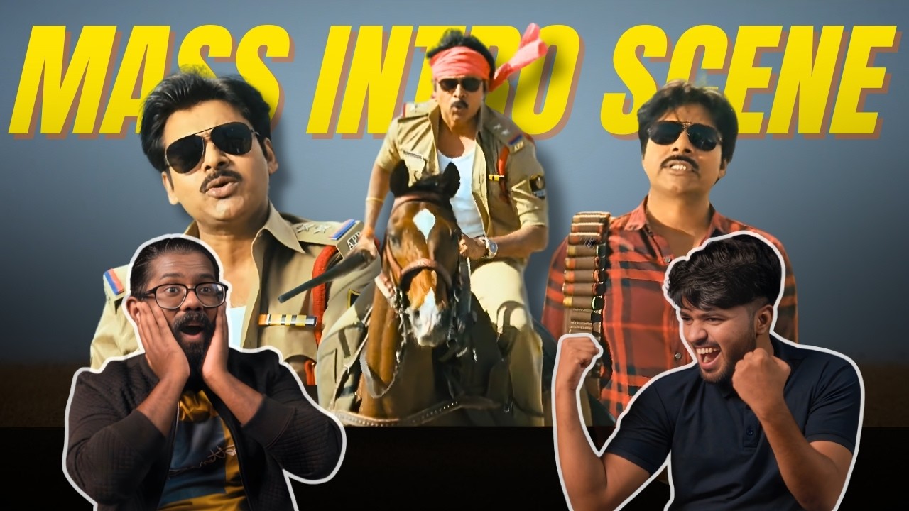 Gabbar Singh MASS INTRO SCENE Reaction | Pawan Kalyan | Part 1
