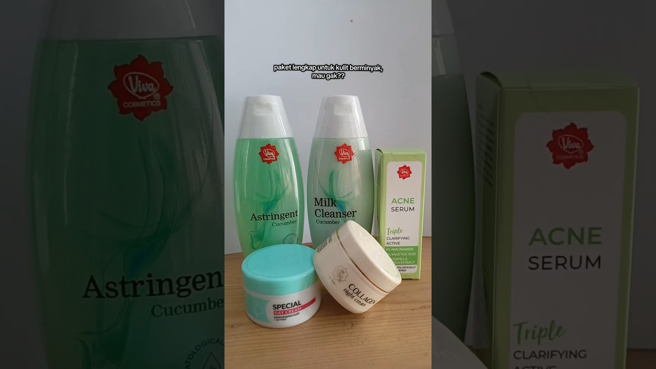Ready di Ci Cosmetics Banyuwangi yuk order skrg, bisa COD lhooo Pakekt Skincare Kulit Berminyak