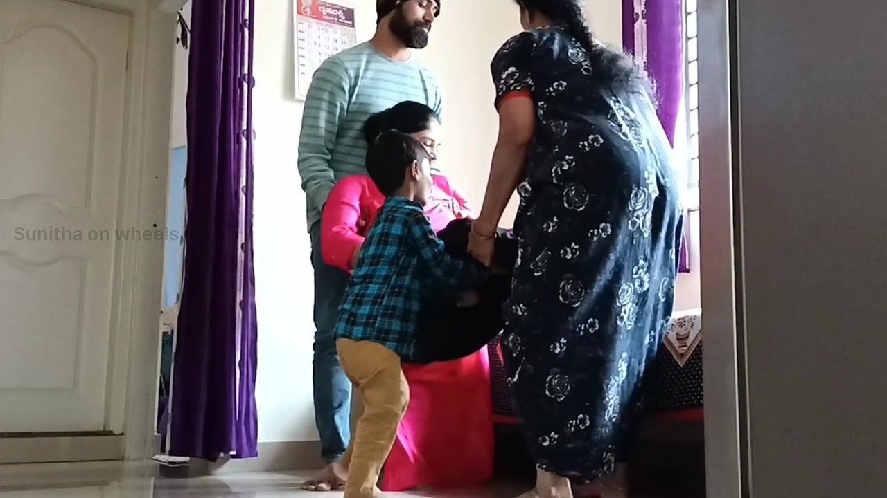Floor to Bed Transfer with Brother And Mom help I  Daily morning routine I Handicap life style