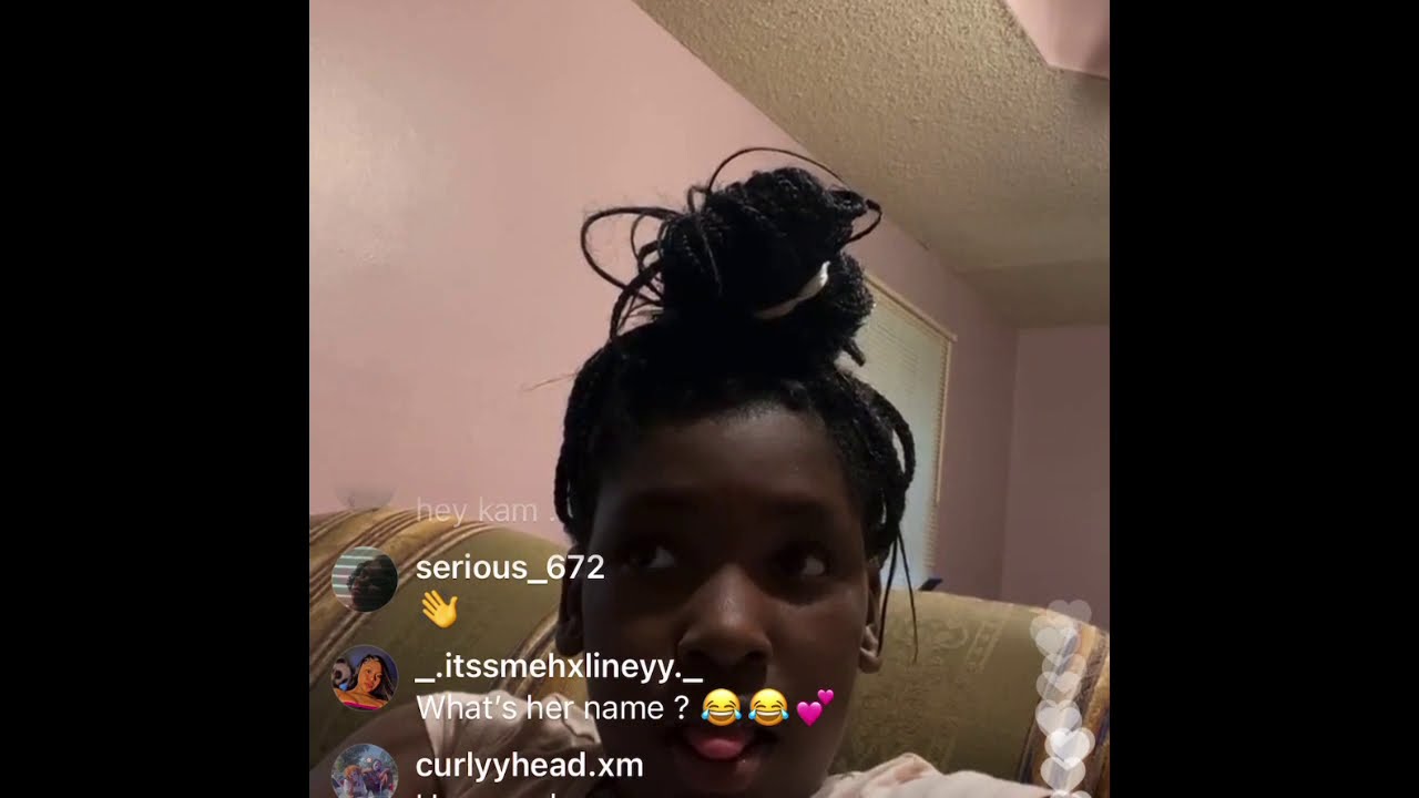BadKidKam On Instagram Live 11/27/20