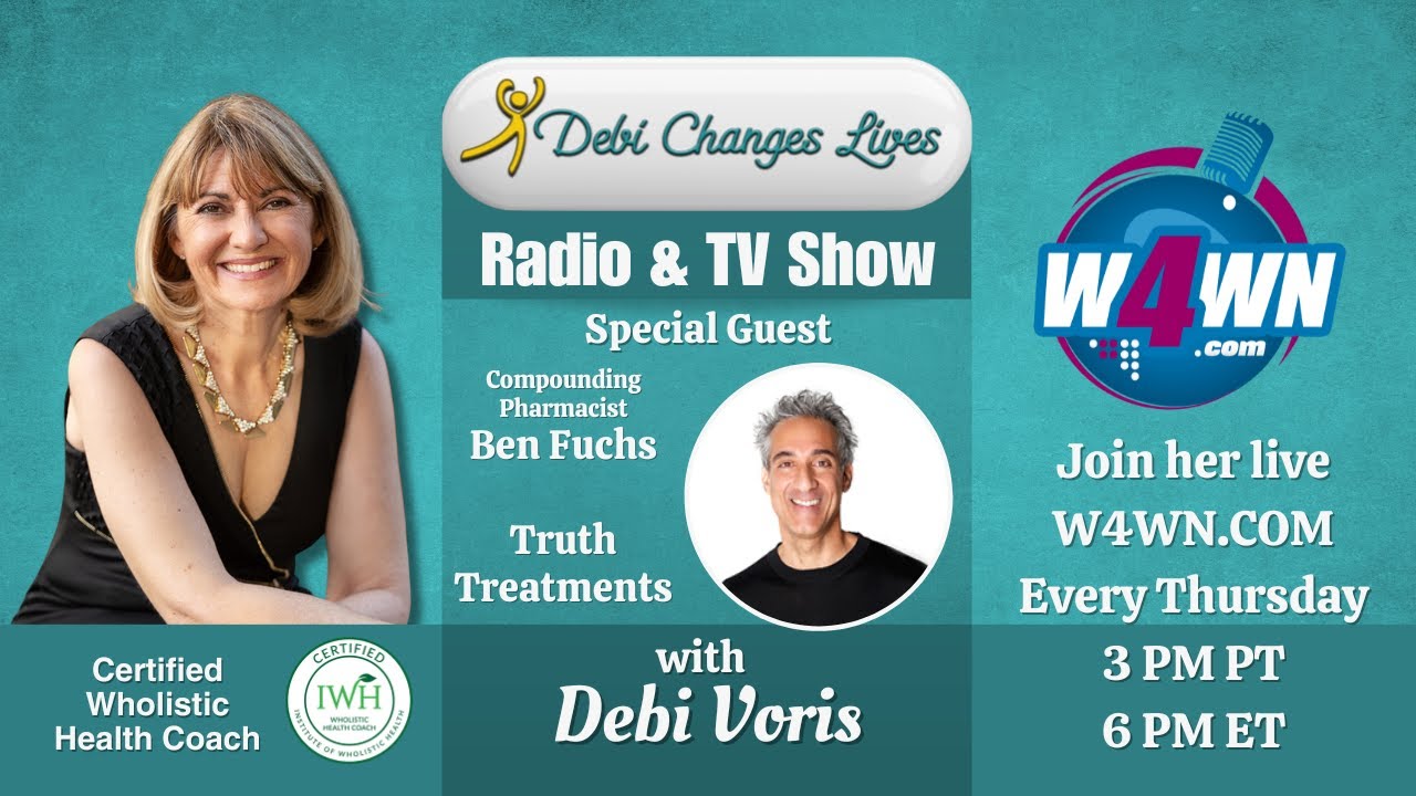 Debi Interviews Ben Fuchs, Compounding Pharmacist Who Shares How to Age Backwards Naturally